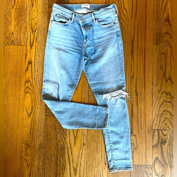 Agolde Pants - AGOLDE Straight Leg Cropped Jeans - Size 29 - 28” inseam